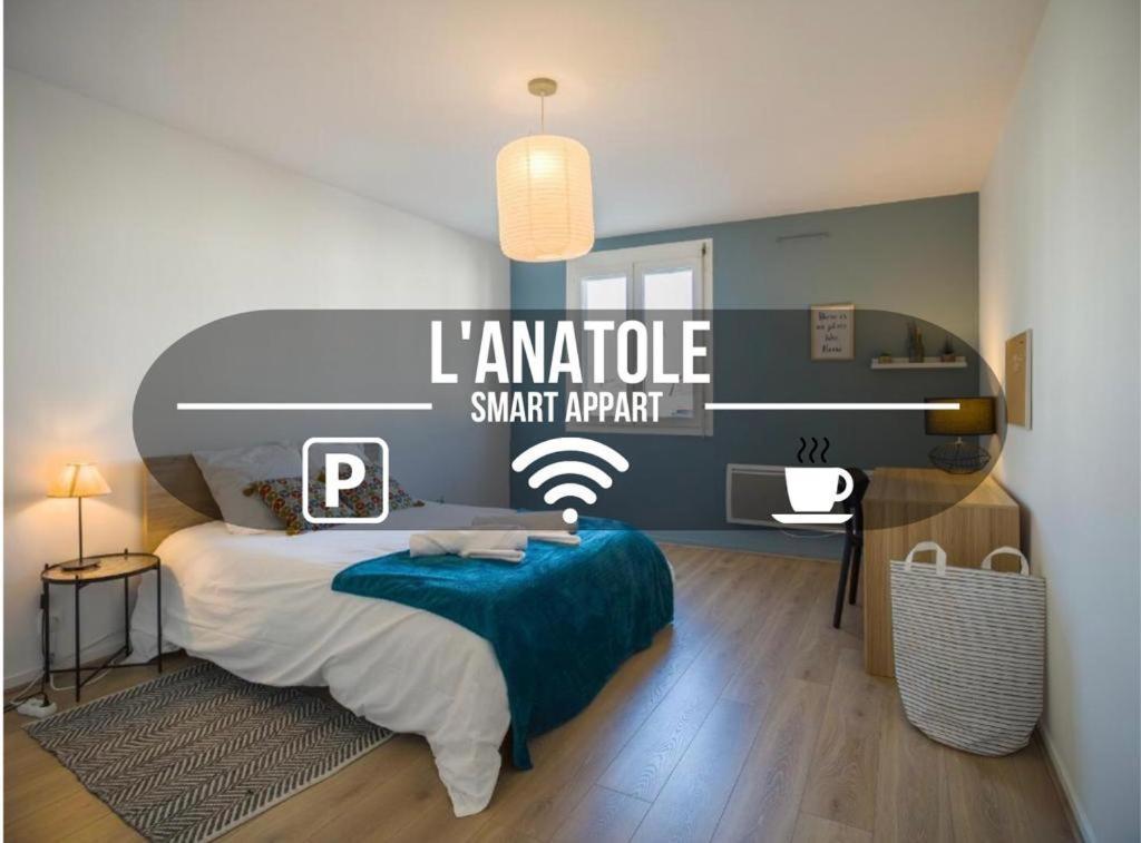 L'Anatole - Wifi - Parking - Centre Ville Troyes Eksteriør bilde
